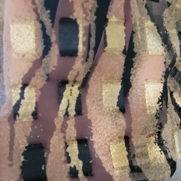 Notations Sheer Collared Button-down Blouse Sz 1X - Picture 2 of 6